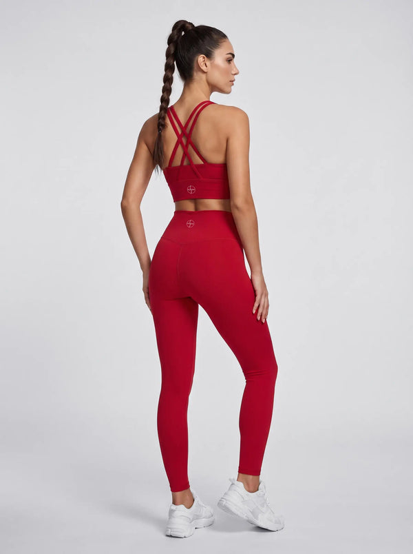 Ballett-Sporttop – Rot
