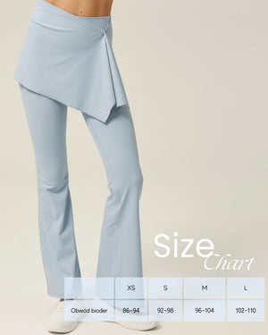 Leggings mit Rock – Himmelblau