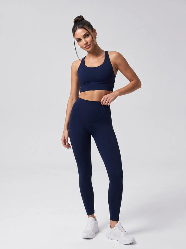 Ballett-Sporttop – Marineblau