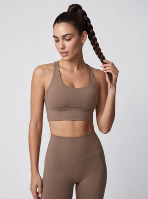 Ballett-Sporttop – Beige