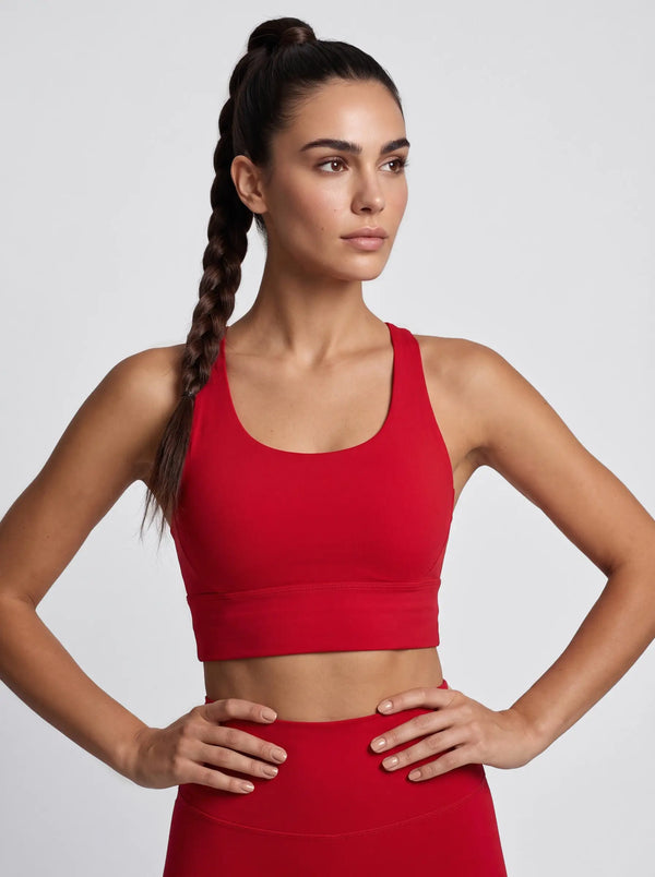 Ballett-Sporttop – Rot