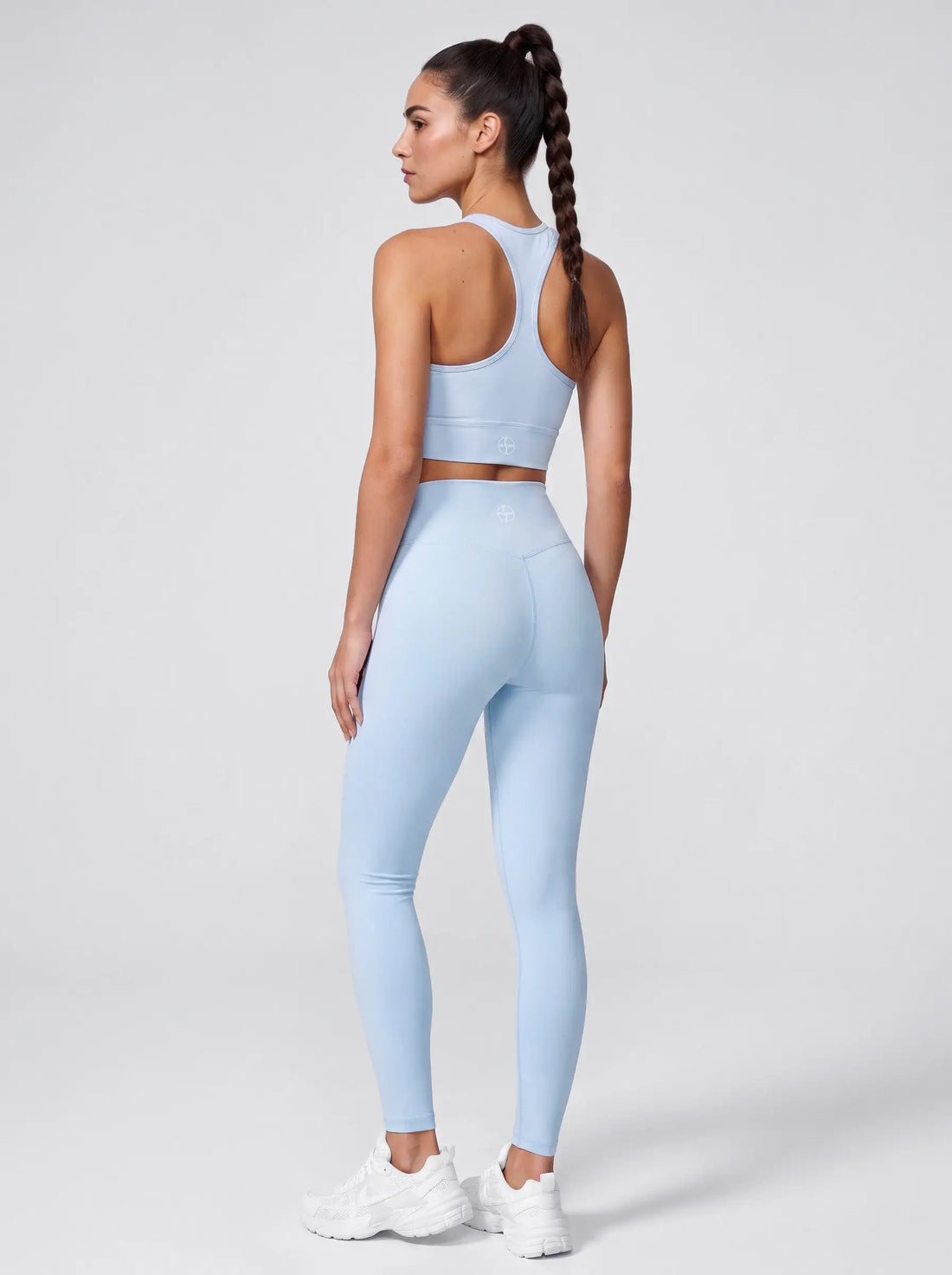 Racerback Sport-BH – Himmelblau