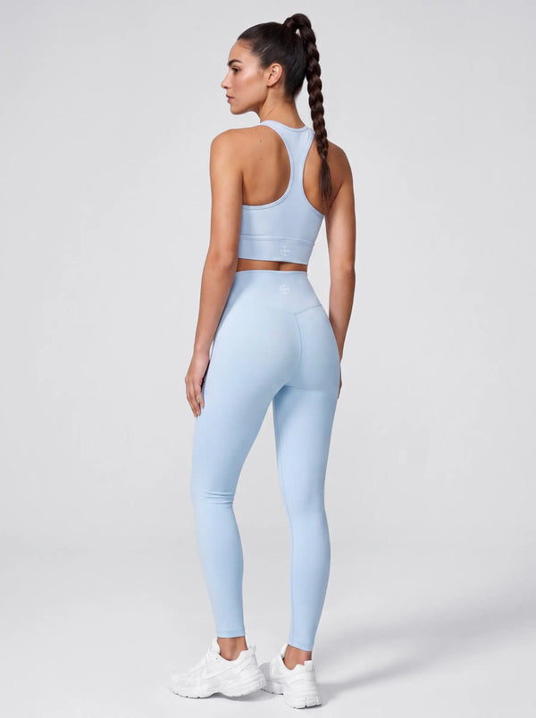 Racerback Sport-BH – Himmelblau