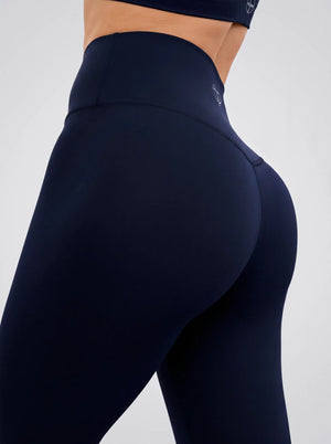 High-Rise Leggings – Navy