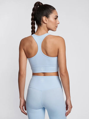 Racerback Sport-BH – Himmelblau