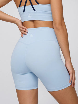 Radlerhose – Himmelblau