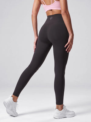 High-Rise Leggings – Graphite