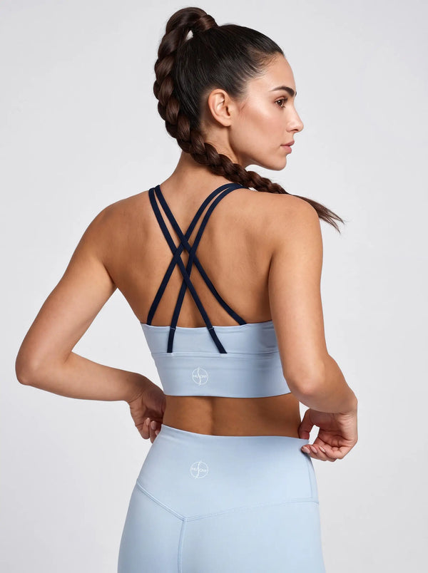 Ballet Sports Top – Sky Blue