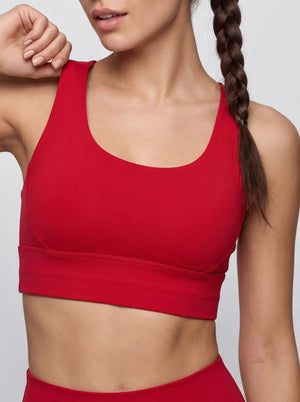 Ballett-Sporttop – Rot