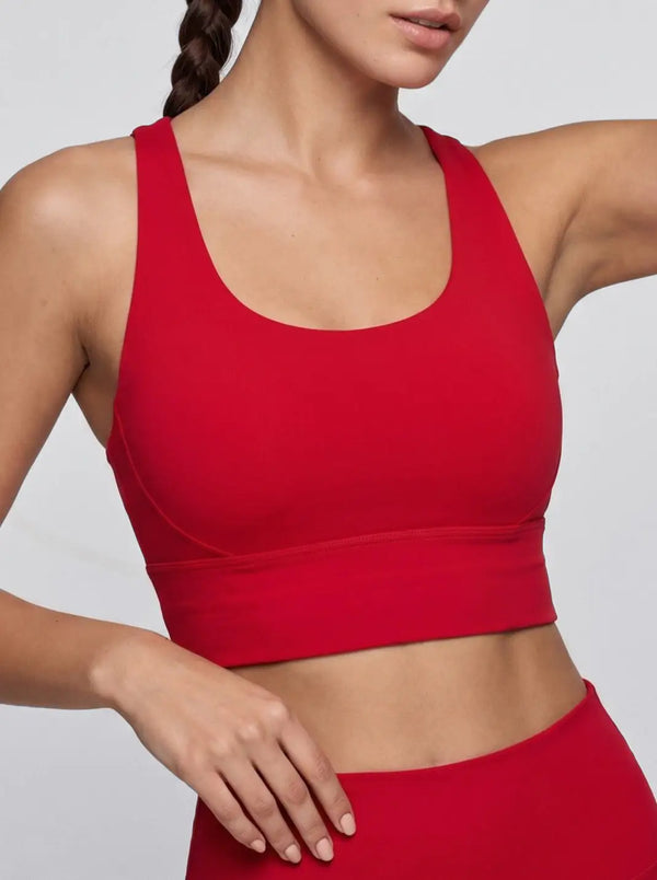 Ballett-Sporttop – Rot