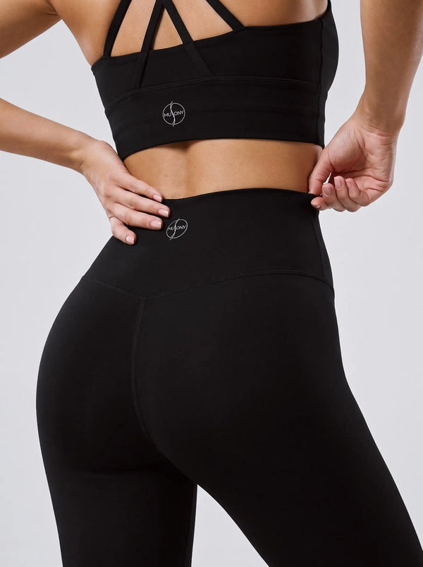 Ballett-Sporttop – Schwarz