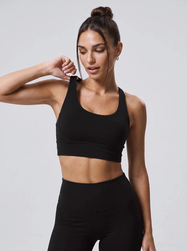 Ballet Sports Top – Black