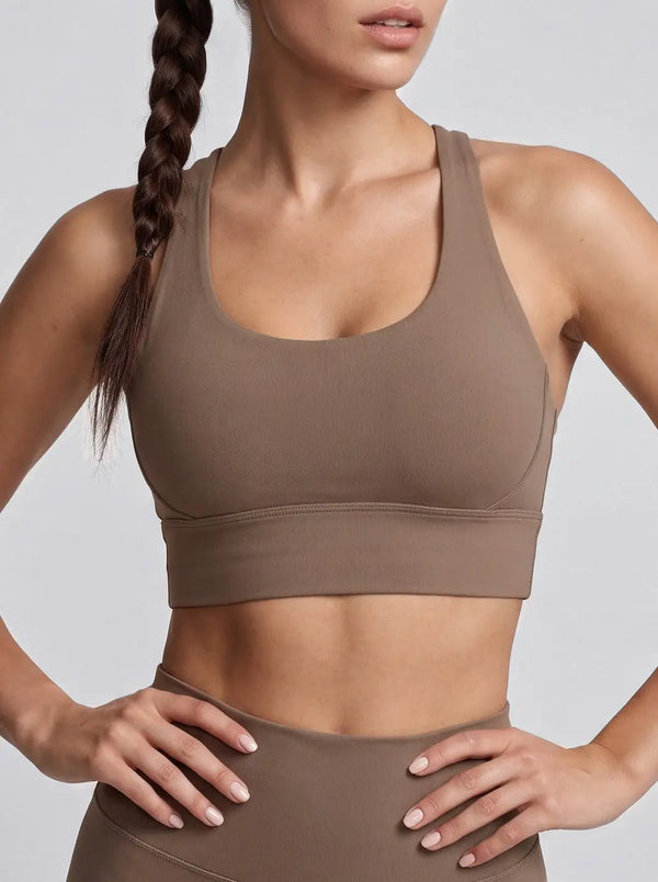 Ballett-Sporttop – Beige