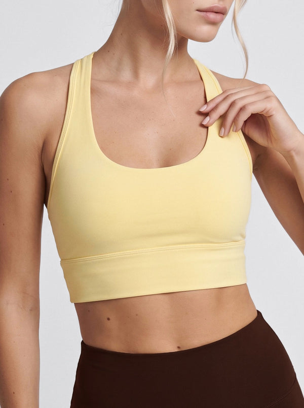 Ballett-Sporttop – Buttergelb