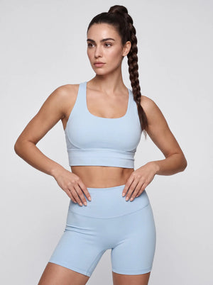 Ballett-Sporttop – Himmelblau