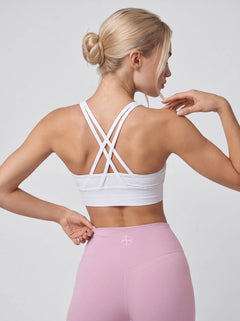 Ballet Sports Top – White