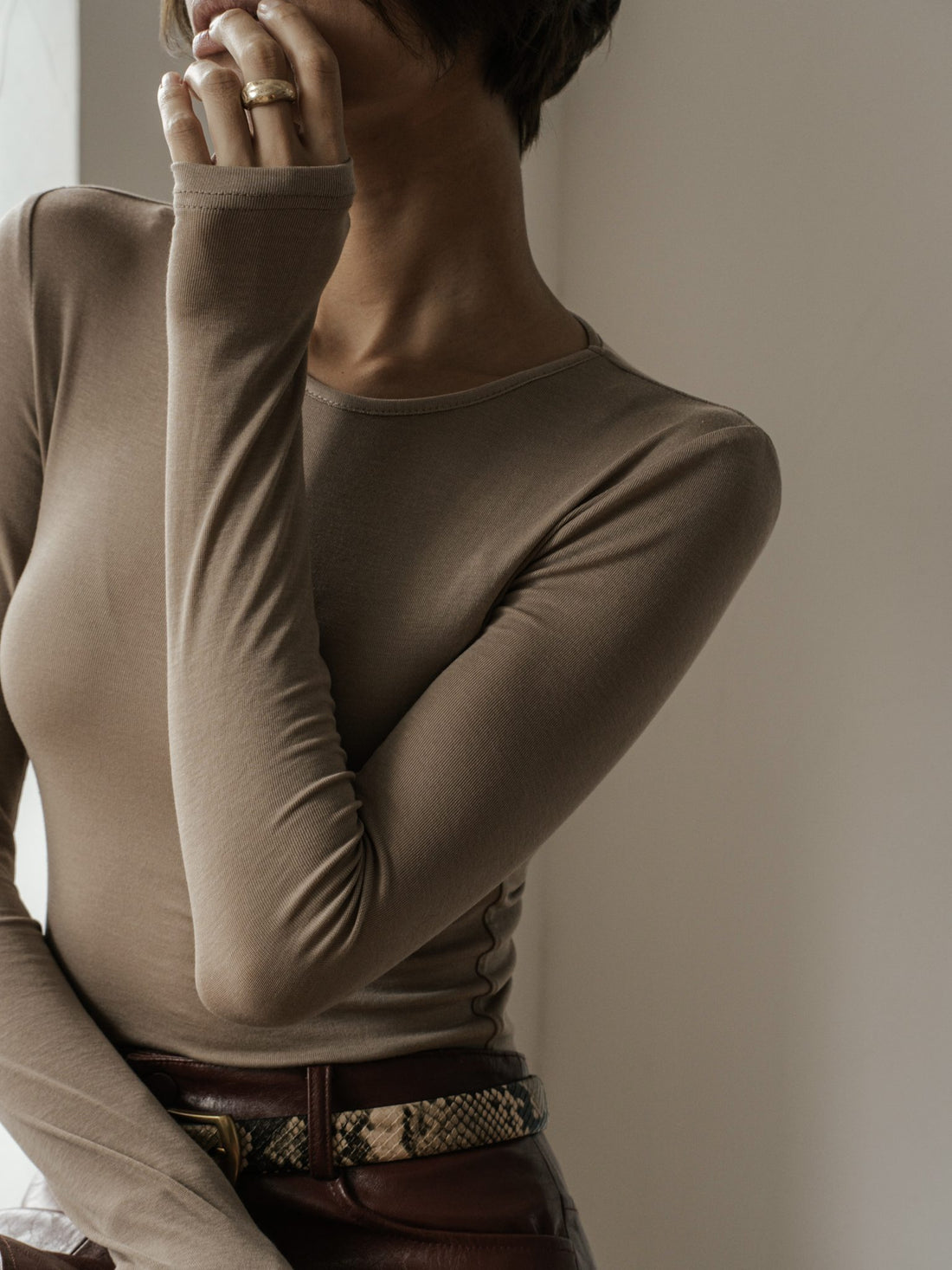 Lyocell Long Sleeve – Mocha