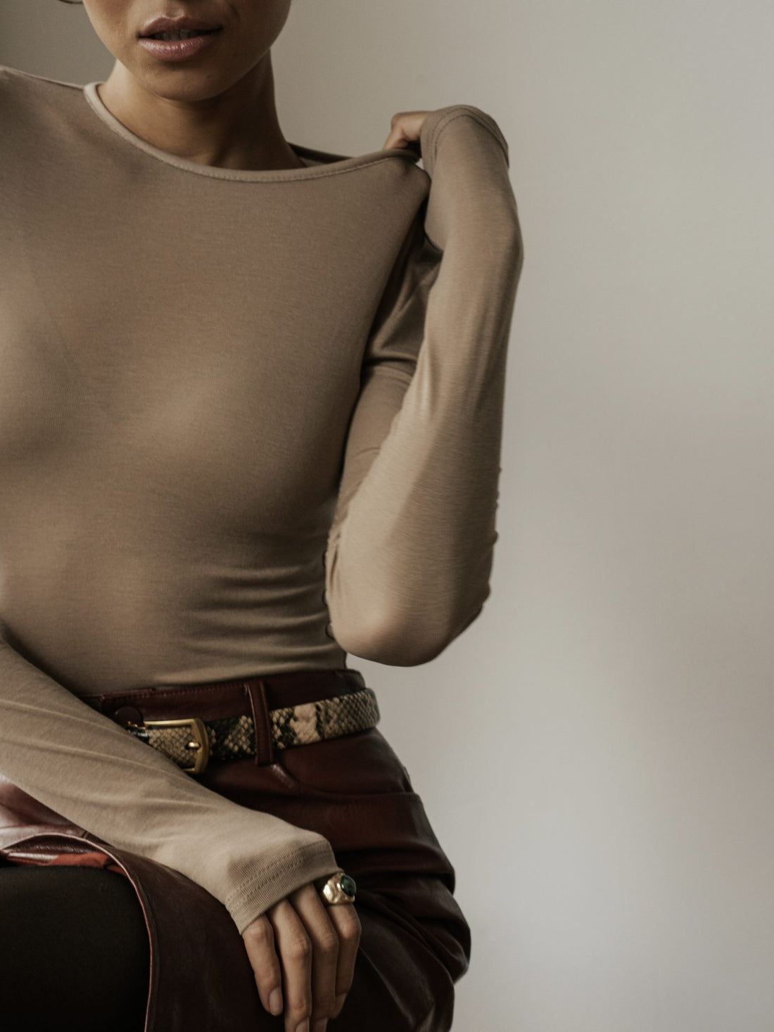 Lyocell Long Sleeve – Mocha